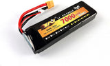1x 7.4V 7000Mah Lipo Battery Xt60 for 1/16 Rc Henglong Tanks Remote Control Cars