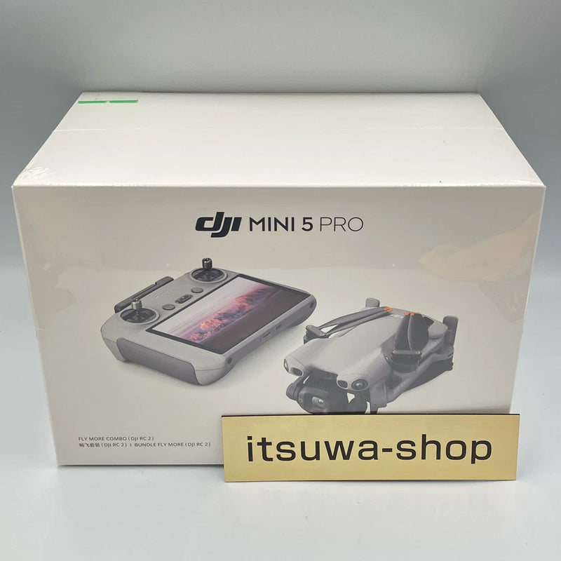 DJI Mini 5 Pro Fly More Combo box with remote controller and drone