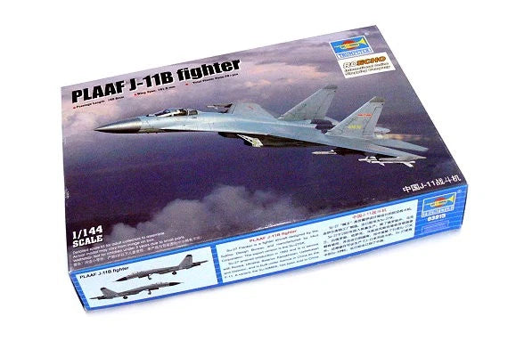 TRUMPETER 03915 Aircraft Model 1/144 PLAAF J-11B fighter Scale Hobby P3915