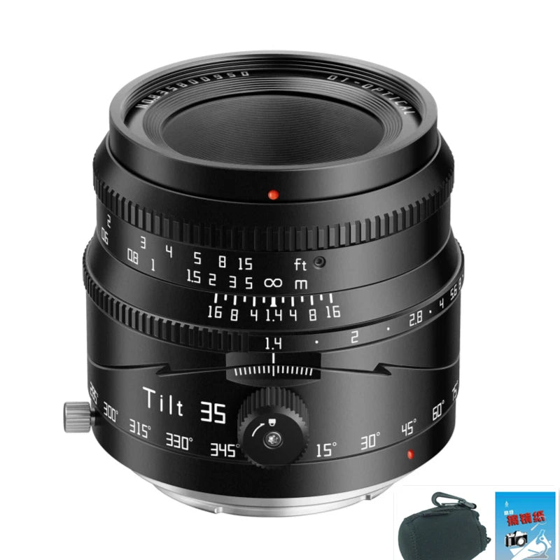 TTArtisan Tilt APS-C 35mm F1.4 Large Aperture Manual Lens for Fujifilm X Camera