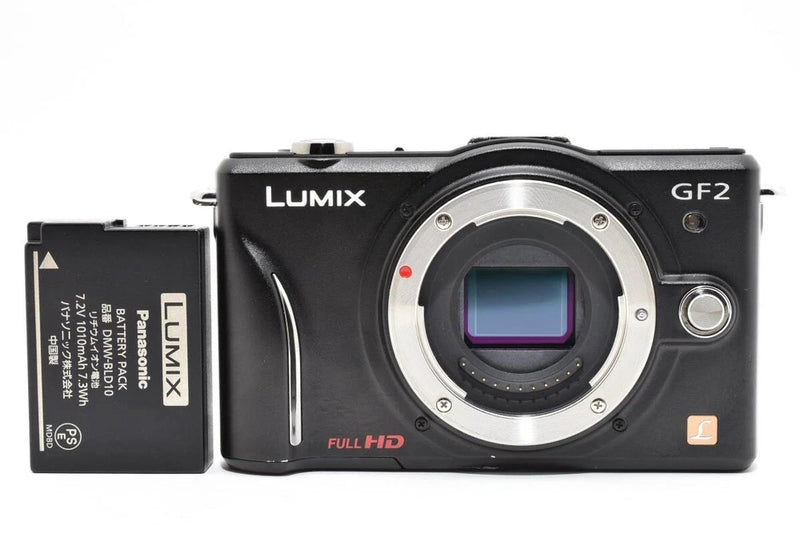 Excellent Panasonic Panasonic LUMIX DMC-GF2 Black Mirrorless SLR SS806 #1405