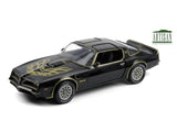 1977 Pontiac Firebird Trans Am - Black 1:18 Scale Model - Greenlight 19098