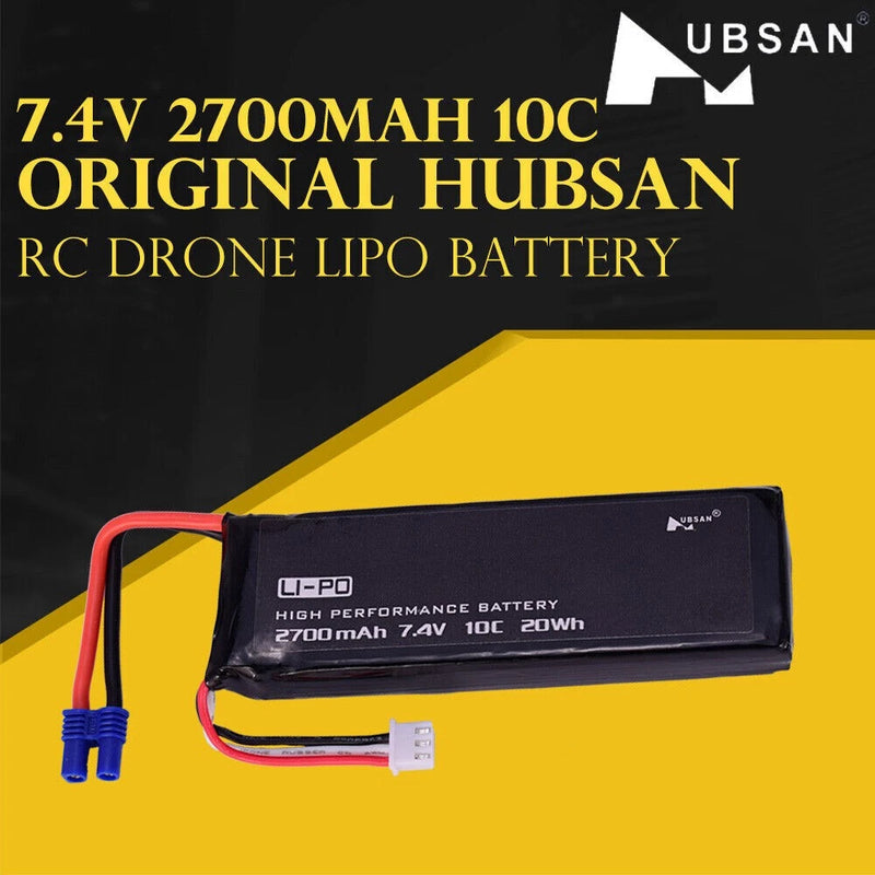 RC Drone Lipo Battery 7.4V 2700mAh 10C H501S-14 For Hubsan H501S H501C H501S Pro Battery