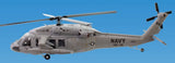 Roban UH-60 600 size sea hawk Painting RC Helicopter Fuselage - KIT Version