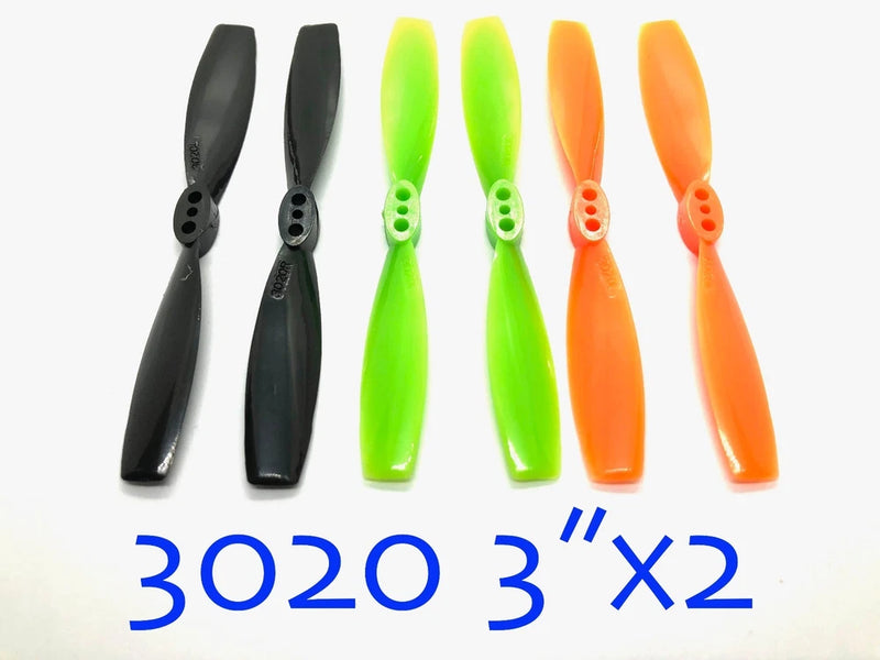 2Pairs (4PCS) 3"x2 3020 Propeller ?1.6mm Hole For Quadcopter Mini RC Drone