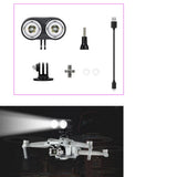 LED Searchlight Night Flight Light Lamp Accessories for DJI FPV/Mavic 2/ Air 2 Drone
