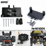 FLYXM Servo Mount Bracket for 1:24 RC Car EMAX ES08MAII/Universal AXIAL SCX24