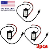 3PCS 12V (8-23V) In To 5V Out DC-DC Converter Module 3A 15W with TYPE-C Output F