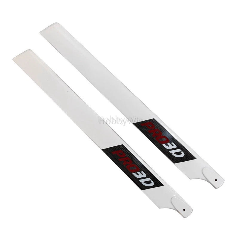 Carbon Fiber Main Blades 600mm for 50 class RC Helicopter 3D Composite Propeller