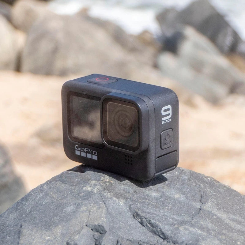 Used GoPro Hero 9 Black - Camera with battery and case only