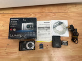 Panasonic Digital Camera Lumix DMC-TZ10 12.1MP Black - Used