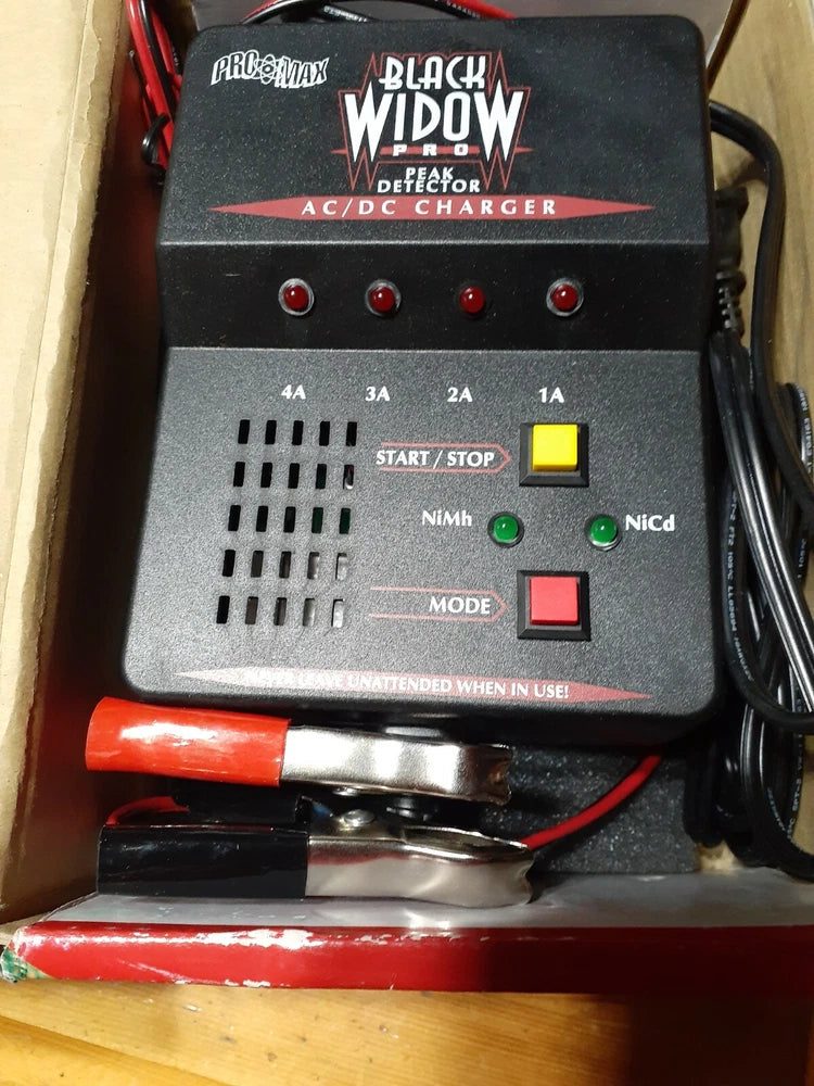 RC black widow PRO charger-Ni-Mh/Ni-Cd peak detecter Battery