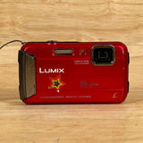 Panasonic Lumix DMC-TS25 Red 16.1MP  2.7" LCD Screen Digital Camera For Parts