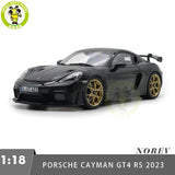 1/18 Porsche 718 Cayman GT4 RS 2023 Weissach Pack Norev 187250 Diecast Model Car