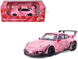 RWB 993 #98 "HOOTERS" MATT PINK 1/64 DIECAST CAR BY MODEL MODEL MM64-RWB993-007