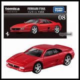 TOMICA PREMIUM 08 Ferrari F355 ( RED ) 1/62 TOMY 2023 SEP NEW MODEL DIECAST CAR