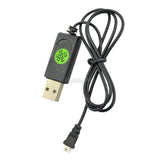 3.7V LiPo USB charger with PH1.25-2P cable and USB to 2-pin connector