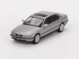 BMW 750IL ¨C Aspen Silver (Mini GT) Diecast 1:64 Scale Model - TSM MGT00792
