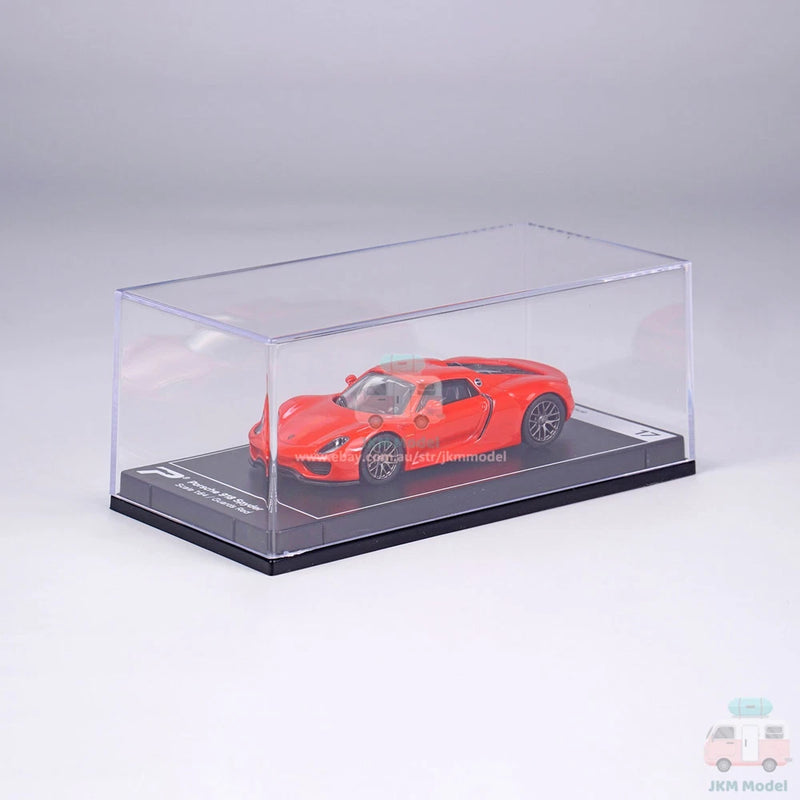 1:64 Porsche 918 Spyder Model Car Alloy Diecast Vehicle Collection Gift Red