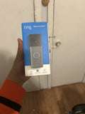 Ring - Battery Doorbell (newest model) Retinal 2K with wide-angle video (4077) Battery