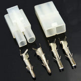 5 Pair Big White Tamiya connector plug RC car/airsoft LiPo/NiMh Battery/ESC