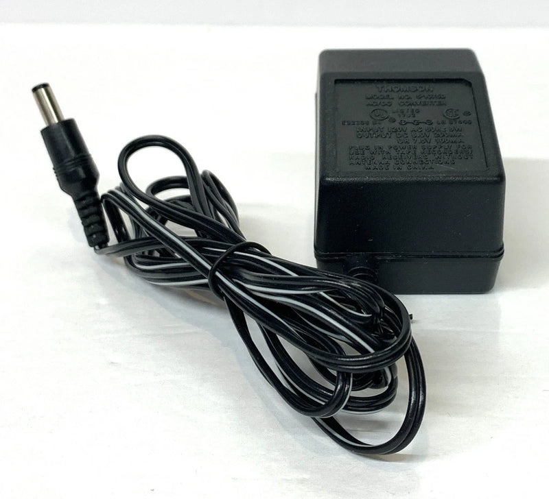 Thomson AC/DC Converter Model 5-10750 Output DC 6V 200MA Input 120 AC 80 Hz 5W