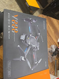 V888 Drone With 8K HD Dual Camera FPV WIFI Foldable Quadcopter +Battery MMBN