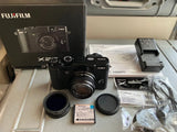 FUJIFILM X20 Black Compact Digital Camera Tested Working Seller Japan