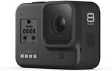 GoPro Hero8 Black Action Camera 12MP 4K60 w/ Case and Media mod! USED only once
