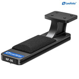 Leofoto NF-06 replacement tripod foot for Nikon Z long lens, black with textured grip