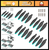 16PCS Foldable Drone Propellers - 2.75