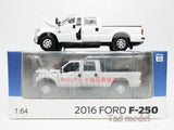 1:64 2016 FORD F-250 Ford double-door pickup truck model car 4 opens the door.
