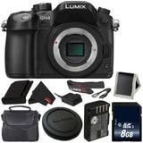 Panasonic DMC-GH4 Digital Camera + 8GB Memory Card + DMW-BLF19 Lithium Ion Batte