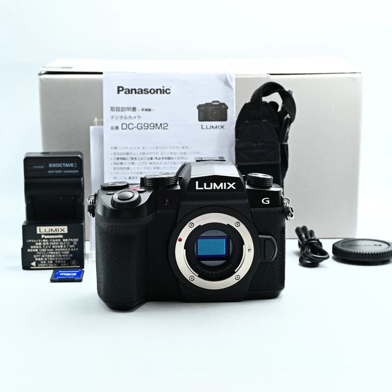 Panasonic Mirrorless SLR Camera LUMIX G99M2 Body Black DC-G99M2