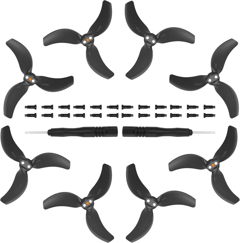 8Pcs Avata 2 Propellers Replacement Prop Blades 3032S Low Noise Wings for DJI