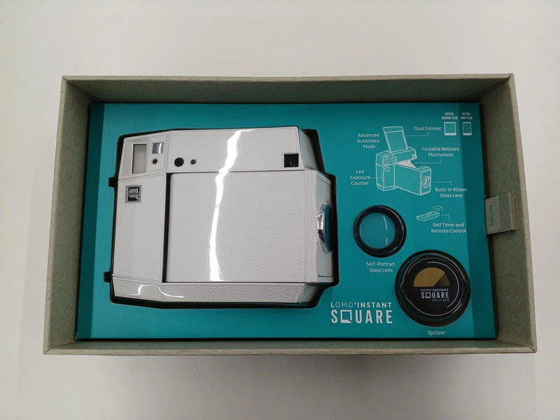 Lomography Square Instant Camera Fujifilm Instax Square Compatible Unused