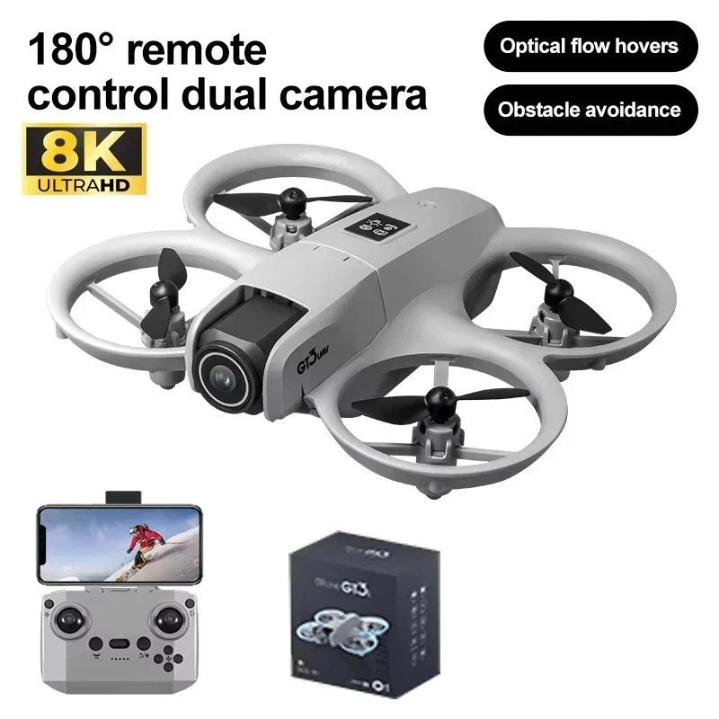 GT3 MAX 8K HD Camera Drone 4.3" Screen Remote RC Quadcopter 360?? Flip