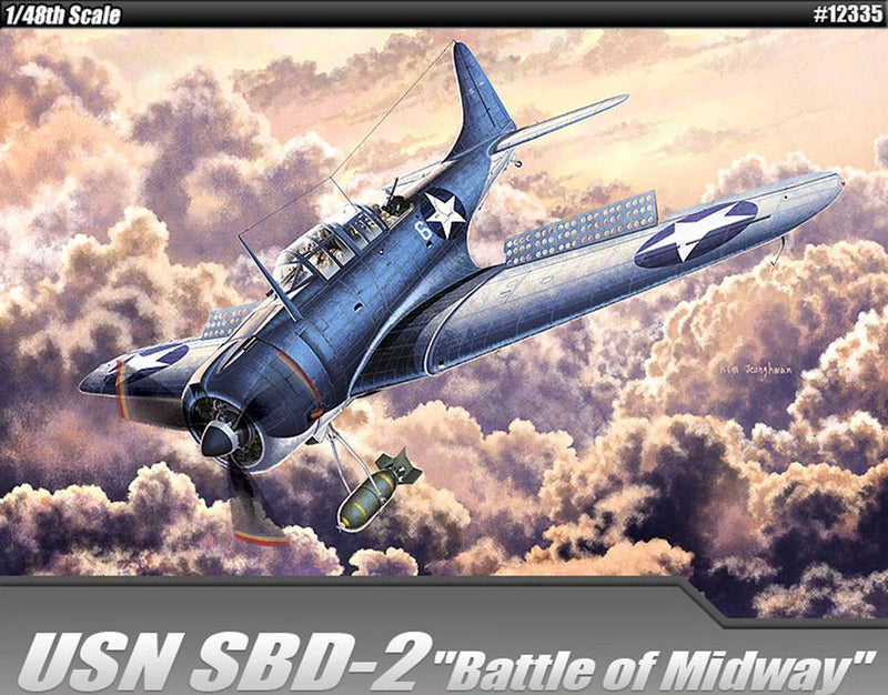 1/48 12335 USN SBD-2"Battle of Midway" ACADEMY HOBBY MODEL KITS