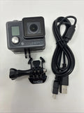 GoPro Hero Action Camera Model HWBL1 CHDHA-301 + Cable+ Card and mount