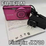 FUJIFILM FinePix JX700 Pink Compact Digital Camera Excellent Condition