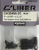 KYOSHO R/C HELICOPTER  - CALIBER 4  - TAIL SUPPORT END CA3049A-01