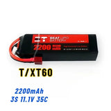 11.1V 35C 2200mAh 3S RC LiPo Battery T / XT60 for Glider EPP Skylark M4-FPV250