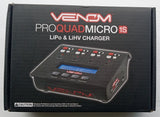 1S LiPo LiHV AC/DC 4?Port Battery Charger -Venom Pro Quad Micro¨C NEW in Box Battery