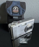 Fujifilm FinePix F470 6MP Digital Camera + 1GB Card & Case - Needs New Battery