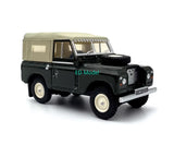 BN 1:76 Green Military Land Rover SWB SUV Sports Model Diecast Metal Car