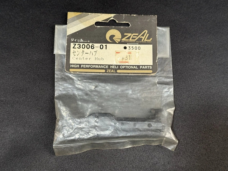 RC helicopter center hub, ZEAL Z3006-01, in sealed packaging