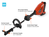 Echo eFORCE? 56V 16¡± ATTACHMENT CAPABLE BATTERY STRING TRIMMER UNIT ONLY  Model# Battery