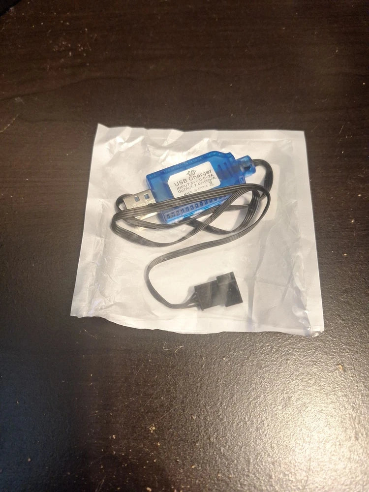 7.4V Lipo Battery USB Charger for RC Cars and Drones Battery