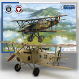 1/48 IMAM Romeo RO-37 aircraft model kit with Fiat A.30 engine, Special Hobby