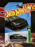 2024 Hot Wheels Tesla Model Y Black 15/250 HW Green Speed 3/10